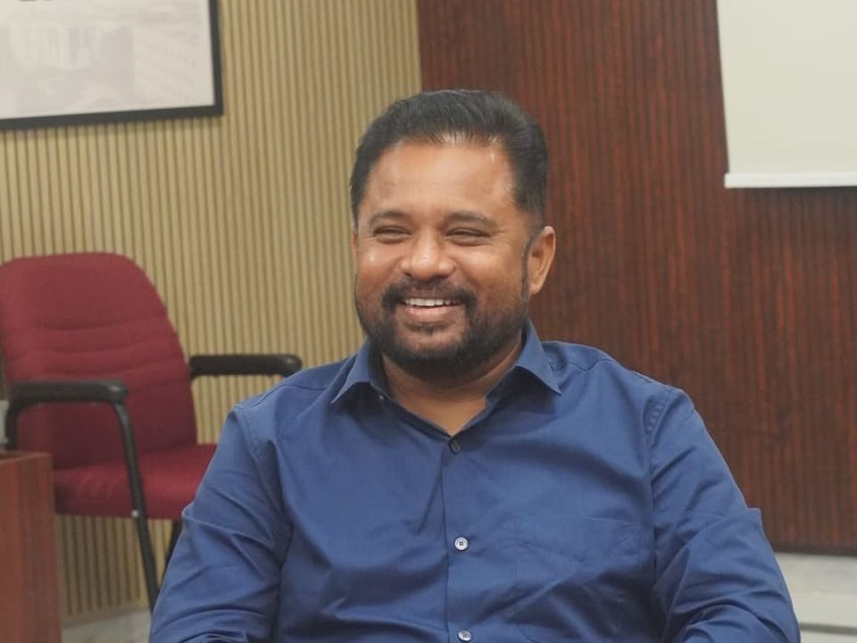 MDSR Magesh at MSSM before the panel